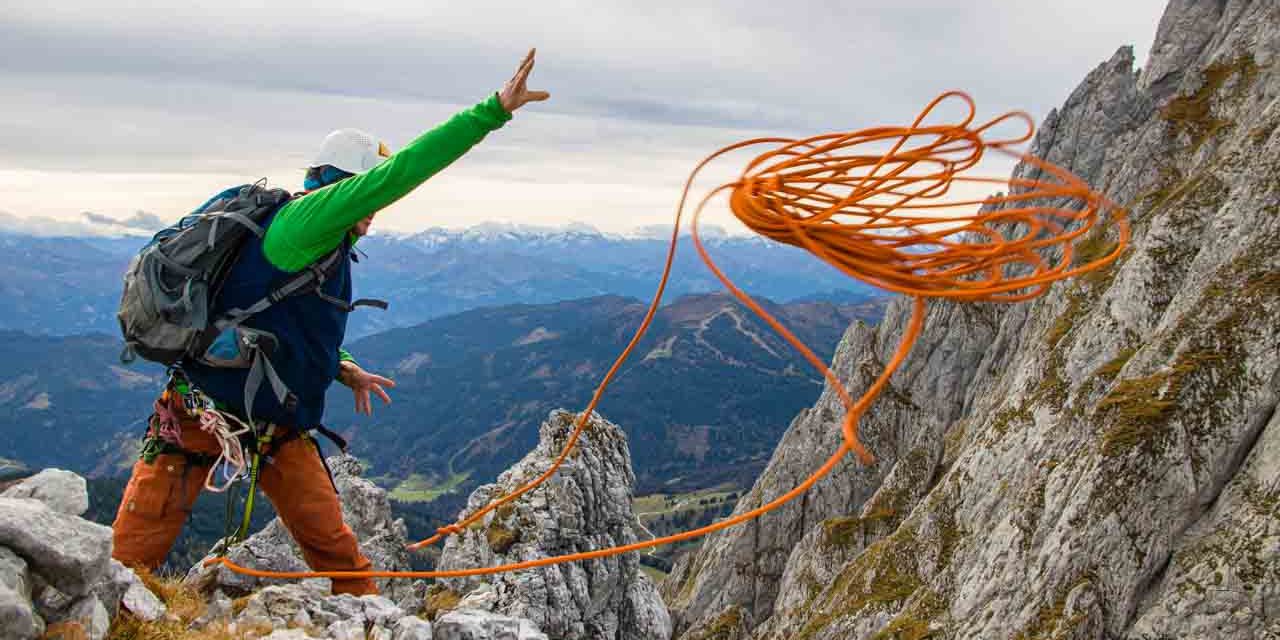 Vierrinnengrat abseilen