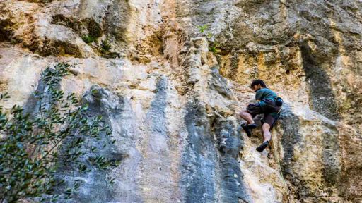 Klettergraten Caimari auf Mallorca