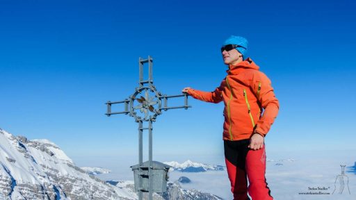 Stefan Stadler am Loferer Schihörndl