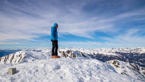 Ausblick bis zu den 3 Zinen