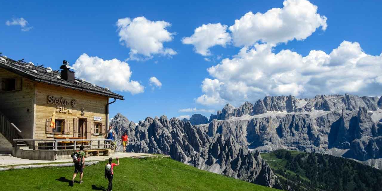 An der Stevio Hütte in Südtirol