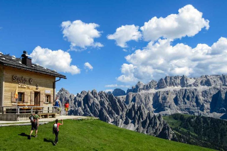 An der Stevio Hütte in Südtirol
