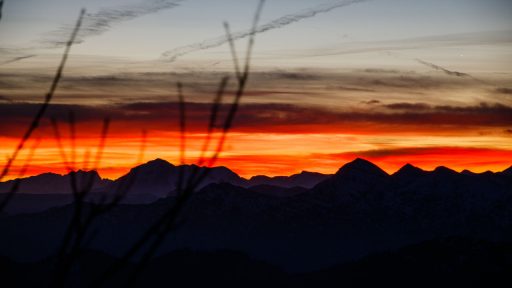 Sonnenaufgang am Hochgern