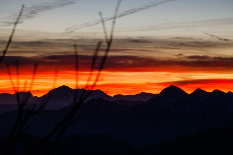 Sonnenaufgang am Hochgern
