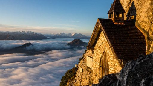 Typisch Chiemgauer Alpen im Herbst.