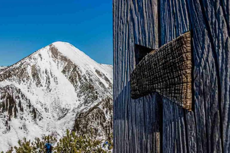 Gipfelkreuz im Winter