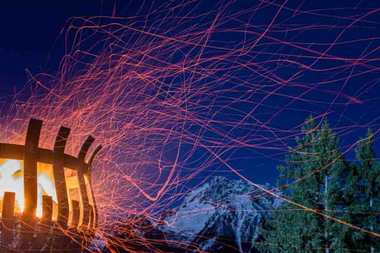 Abendstimmung am Hochschwarzeck.