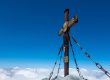 Sehr schönes Gipfelkreuz am Top of Austria.