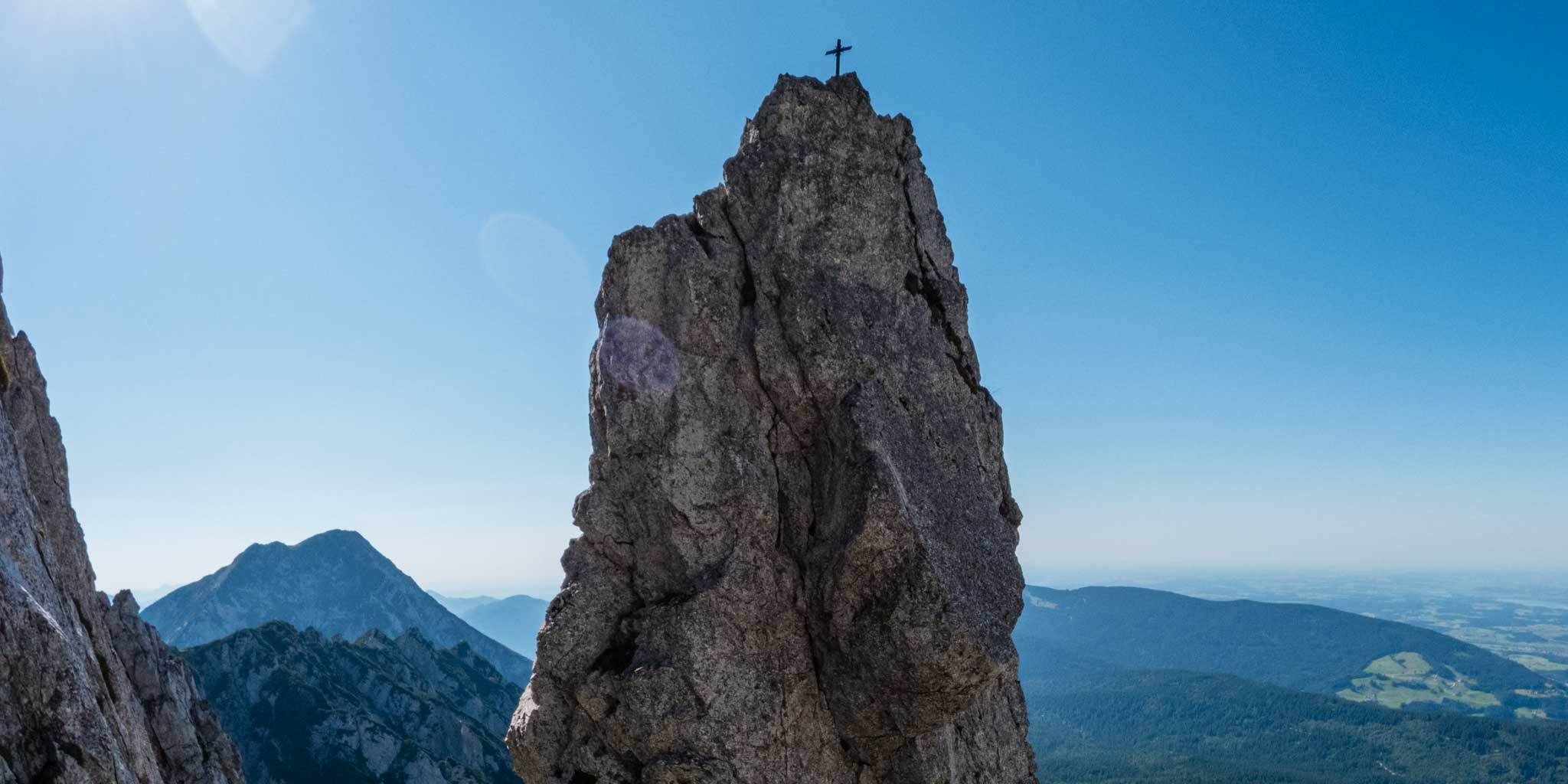 Den Turm zu erklettern ist ein kleines Abenteuer.